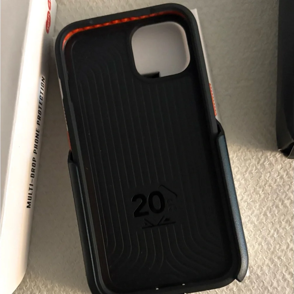 NEW Tech21 EvoMAX Case iPhone 13- 20 ft Drop Protection- Black / With Holster